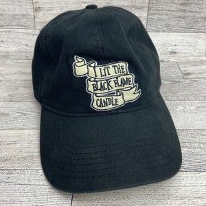 Disney Hocus Pocus Hat I Lit The Black Flame Candle Embroidered Adjustable Cap